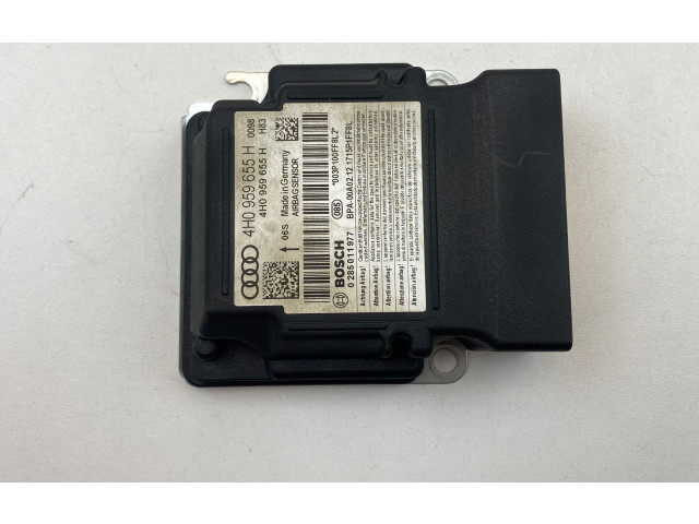 Блок подушек безопасности 4H0959655H, 0285011977   Audi A6 S6 C7 4G