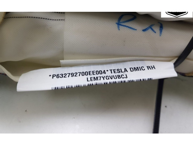 Надувная подушка для крыши 632792700E, 103676000G    Tesla Model X  A0003K8775D 