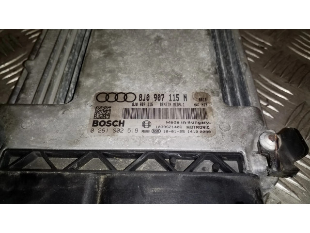 Блок управления двигателя 8J0907115N, 0261S02519   Audi TT TTS Mk2