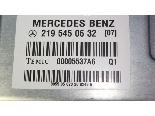 Блок управления 2195450632   Mercedes-Benz CLS C219