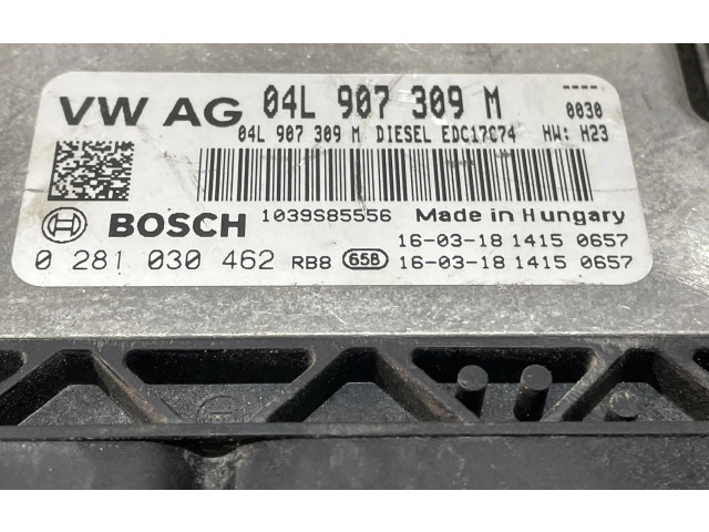 Блок управления двигателя 0281030462, 04L907309M   Volkswagen Touran II