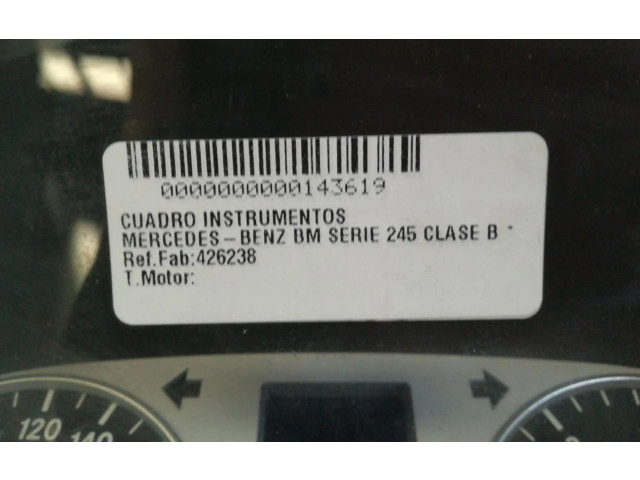 Přístrojová deska  Mercedes-Benz B W245  426238  