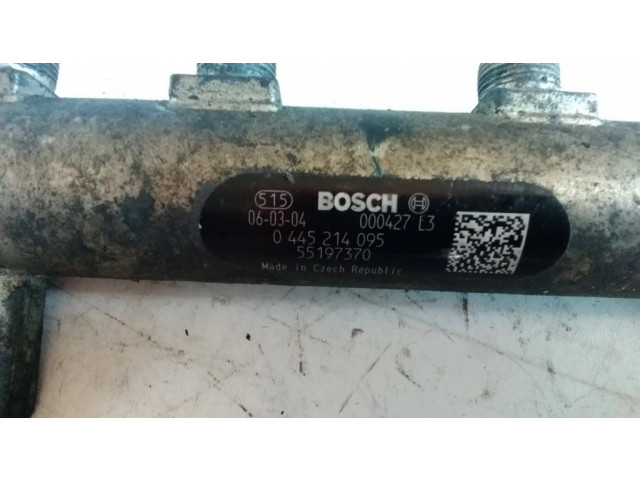 Vstřikovací lišta 55197370, 0445214095   Fiat Multipla  pro naftový motor 0.0  