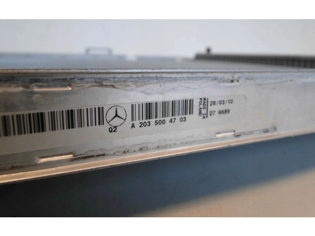 Радиатор охлаждающей жидкости     A2035004703    Mercedes-Benz SLK R171 