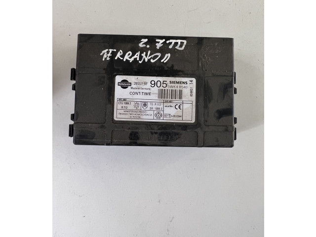 Pojistková skříňka Řídící jednotka BSM 285519F, 5WK48540   Nissan Terrano 2000