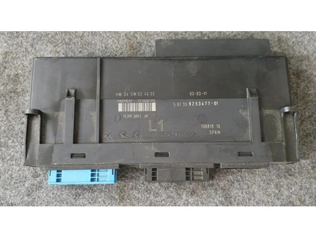 Блок комфорта 9253477, 7276687110   BMW 3 E92 E93   