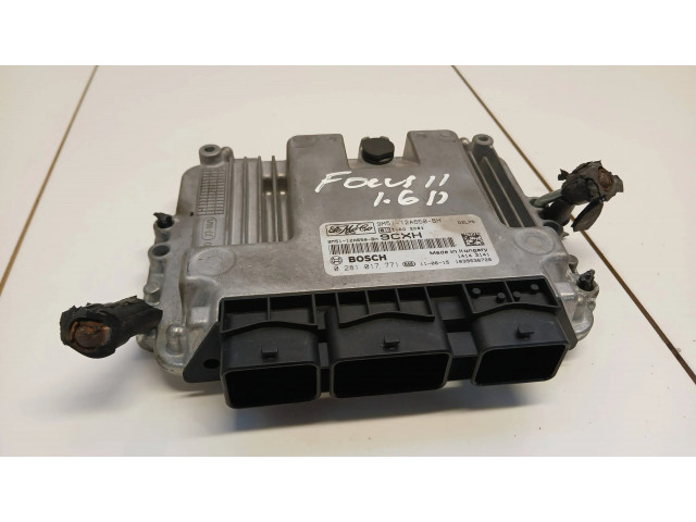 Блок управления двигателем Блок управления 9M5112A650BH, 0281017771   Ford Focus