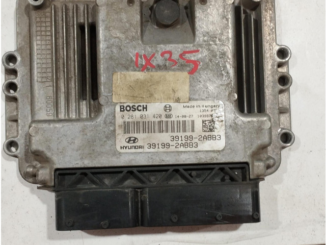 Řídící jednotka 0281031420, 0281031420   Hyundai ix35 2013