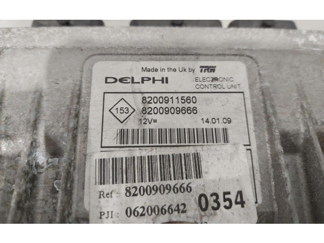 Řídící jednotka 8200911560   Renault Kangoo I 2009