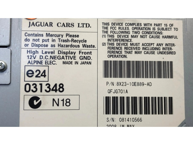 Дисплей    8X23-10E889-AD   Jaguar XF