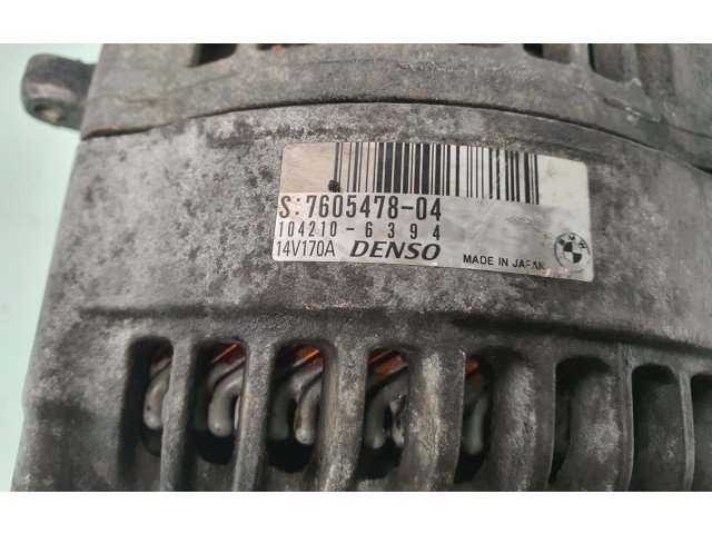 Генератор 7605478, 12317605478   BMW 3 F30 F35 F31      