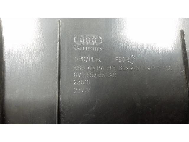 Передняя решётка Audi A3 S3 8V 2013-2019 года 8V3853651AB      