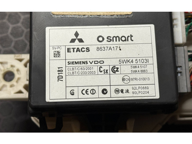 Блок предохранителей 8637A171, CLBTC632001   Mitsubishi Colt    