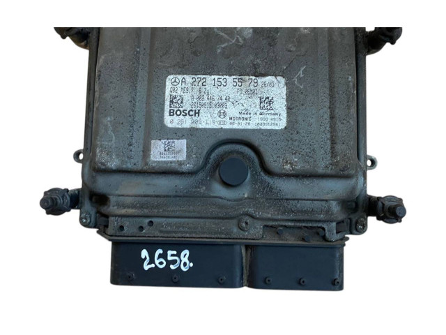 Řídící jednotka A2721535579, 0261209119   Mercedes-Benz ML W164 2007