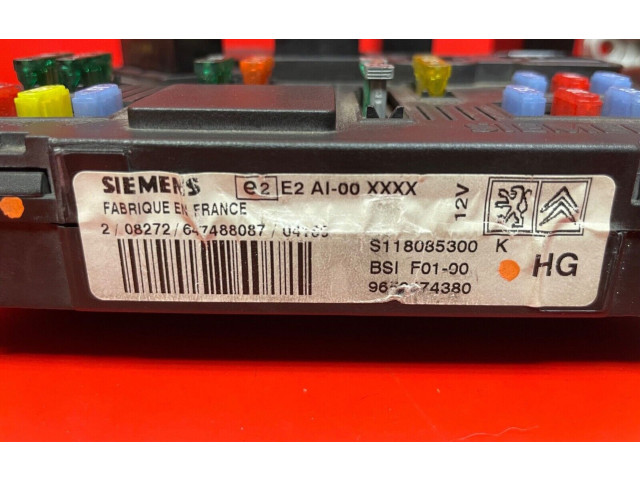 Комплект зажигания 5WS40110E-T, 9654925480   Citroen C3