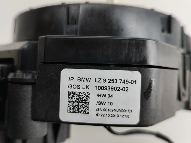Подрулевой переключатель 9253749   BMW 3 GT F34