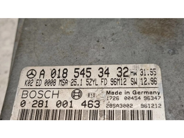 Блок управления двигателя A0185453432, 28SA3002   Mercedes-Benz C W202