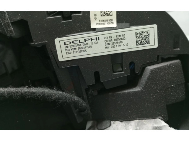 Volant Peugeot 2008 I 2015 98084115ZD, 619138200C  