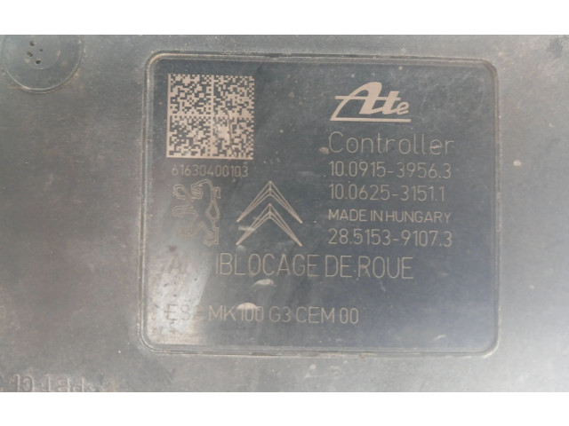 Jednotka ABS 9814482780, 10022006754   Peugeot 2008 I 2016