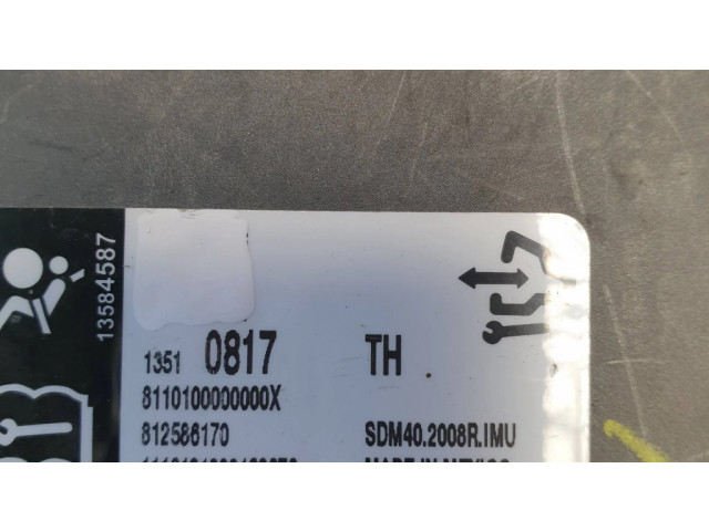 Блок подушек безопасности 13510817, 8110100000000X   Chevrolet Camaro