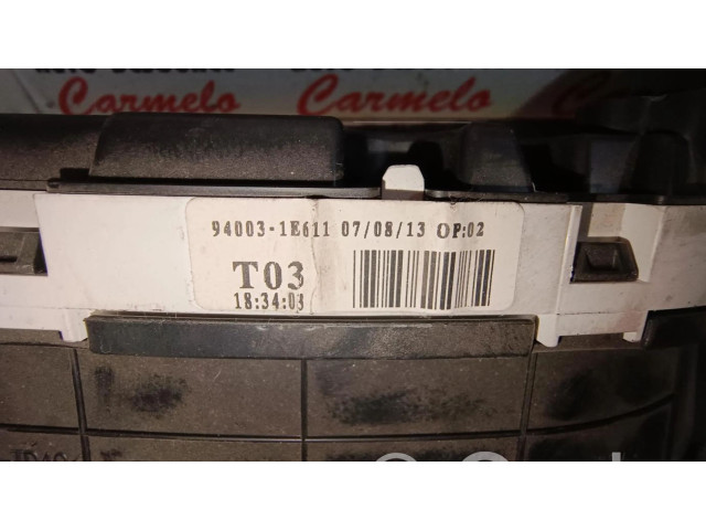 Přístrojová deska  Hyundai Accent  940031E611, CUADROINSTRUMENTOS  