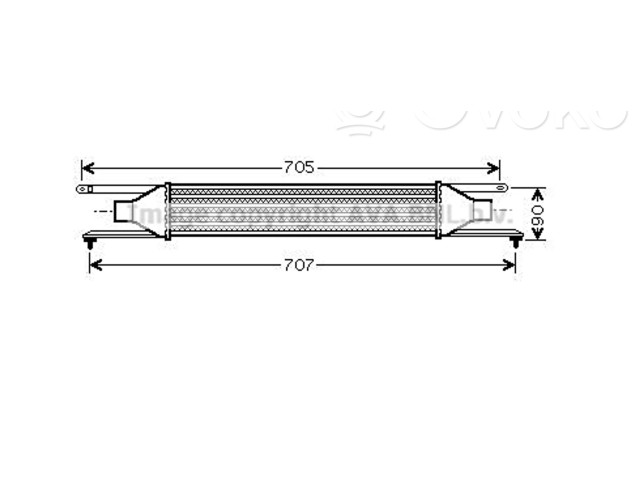 Интеркулер  55702237, 55702237   Fiat Grande Punto 