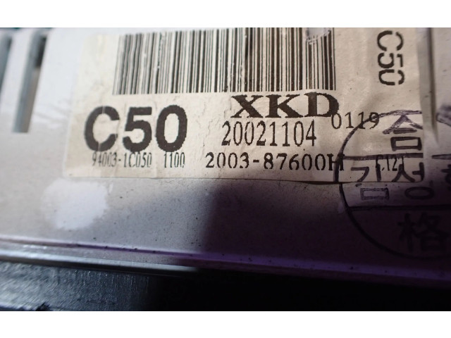 Přístrojová deska  Hyundai Getz 2002 940031C050, 940031C050  