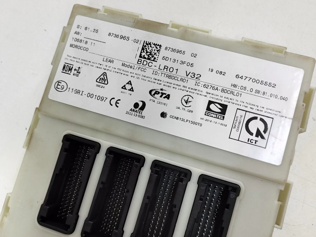 Блок комфорта 8736965, 5D1313F05   BMW i3   