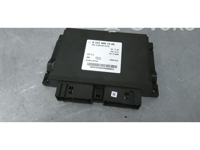 Блок управления коробкой передач A2229001306, A222900130680   Mercedes-Benz C W205
