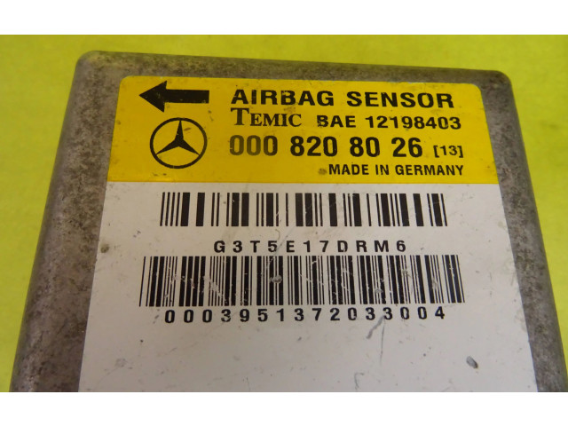 Блок подушек безопасности 0008208026   Mercedes-Benz C W202