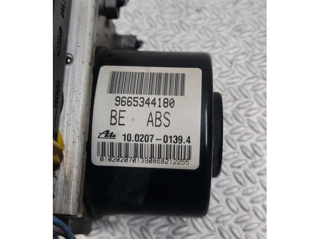 Jednotka ABS 9665344180, 10020701394   Peugeot 207 2009