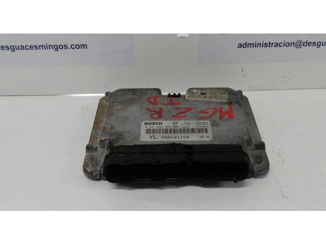 Блок управления двигателем Блок управления 0281001956   MG ZR