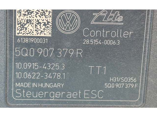 Jednotka ABS 5Q0907379R, 10091543253   Skoda Octavia Mk3 (5E) 2015
