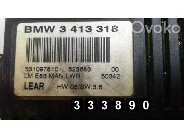 Блок управления двигателя 531097810   BMW X3 E83
