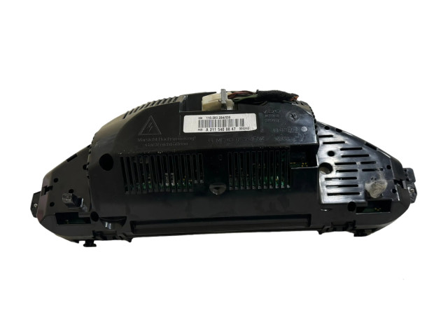 Панель приборов A2115408847, 110080284035   Mercedes-Benz E W211       