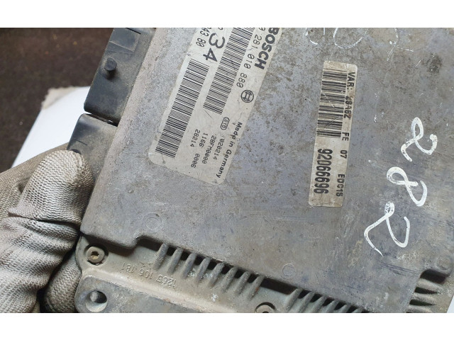 Řídící jednotka 9645534380, 0281010880   Peugeot 607 2003