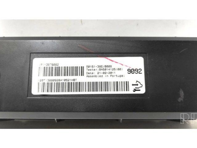 Блок управления 13579092   Opel Meriva B