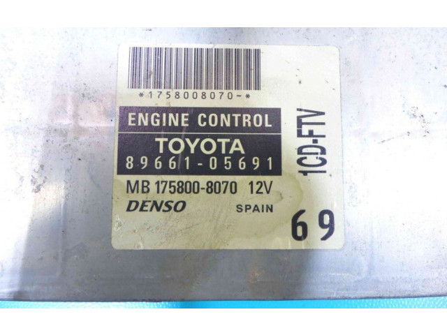 Řídící jednotka 89661-05691, IMPRK1233960   Toyota Avensis T250 2006