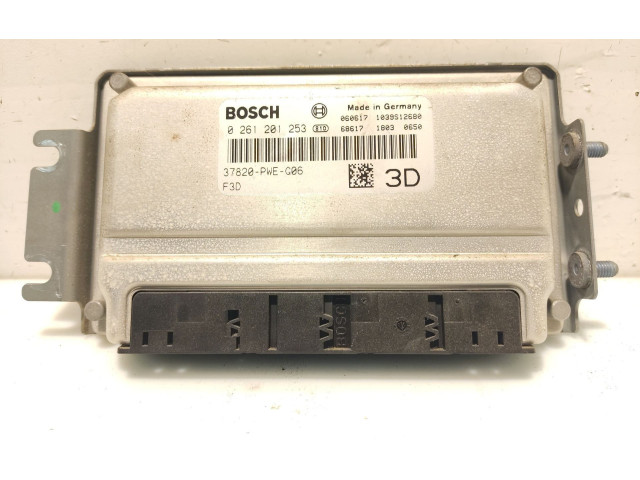 Řídící jednotka 37820PWEG06, 0261201253   Honda Jazz 2007