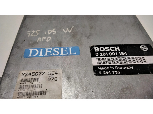 Řídící jednotka 0281001184, 2244735   BMW 5 E34 1993