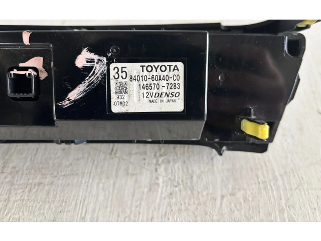 Блок управления климат-контролем 8401060A40, 8401060A40C0   Toyota Land Cruiser (J150)