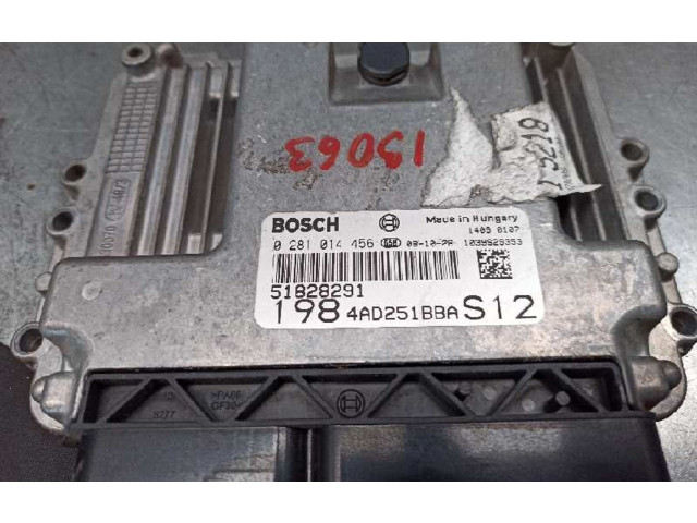 Řídící jednotka 51828291, 0281014456   Fiat Bravo 2009