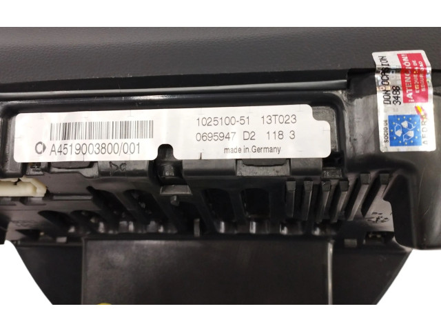 Панель приборов A4519003800, 102510051   Smart ForTwo II       