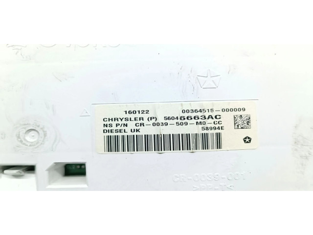 Панель приборов P56046663AC, 56046663AC   Jeep Grand Cherokee       
