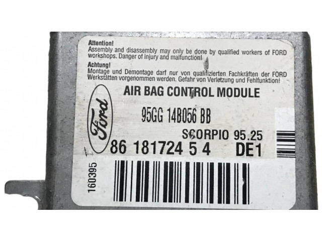 Блок подушек безопасности 95GG14B056BB, 8618172454   Ford Scorpio