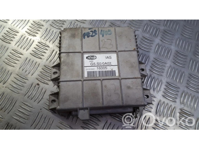 Řídící jednotka g5s00a02, g5.s0/0a02 16005   Peugeot 405 1991