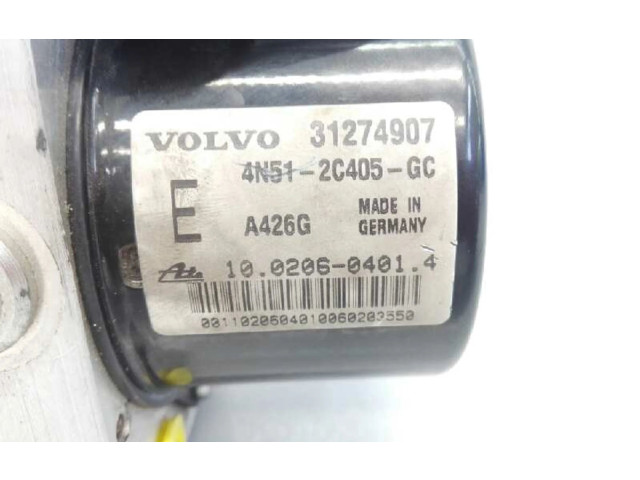 Jednotka ABS 31274907, 10020604014   Volvo S40 2010