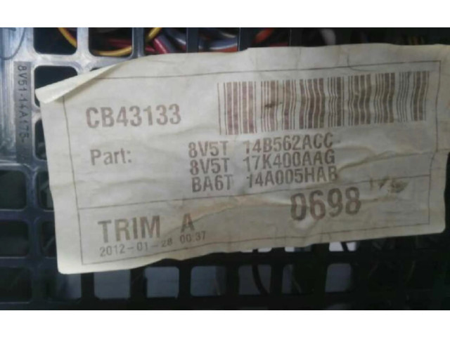   Pojistková skříňka CB43133, CB43133   Ford Fiesta 2012