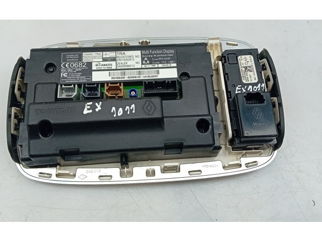 Дисплей    259155520R   Smart ForFour II W453