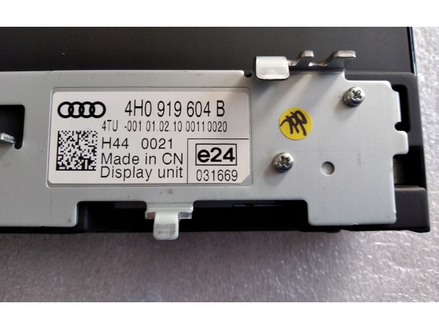 Дисплей    4H0919604B   Audi A8 S8 D4 4H